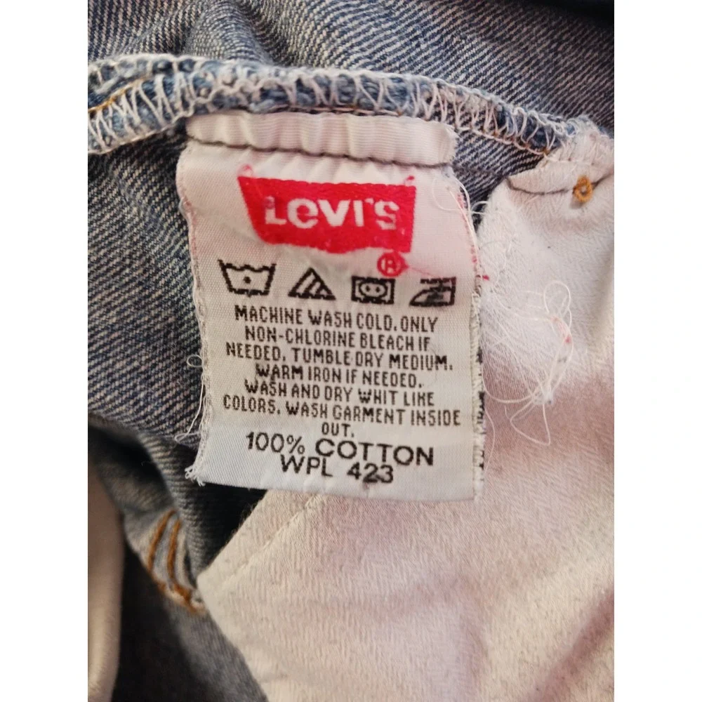 Levi's 501 Jeans Men's 40x30 Button Fly Medium Wash Blue Denim Made USA Y2K 2008
